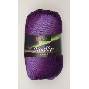 Fil Viking Nordlys 100g - Violet clair/violet foncé (969) Fil Viking Nordlys 100g - Violet clair/violet foncé (969)