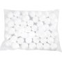Boules en polystyrène - blanc - Ø7 cm - 50 pcs