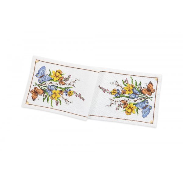 Kit de broderie Runner - Papillons colors