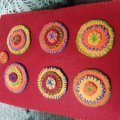 Image client Feuille de feutre 30 x 45 cm x 3,0 mm - orange 550 g/m� 100% polyester