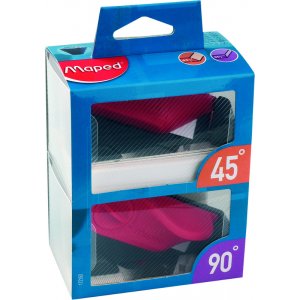 Système de coupe - Maped - Double jeu à 45° (172050) & 90° (172090) Système de coupe - Maped - Double jeu à 45° (172050) & 90° (172090)