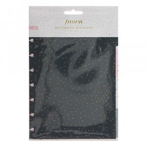 Index pour carnet Filofax - A5 Confetti Index pour carnet Filofax - A5 Confetti