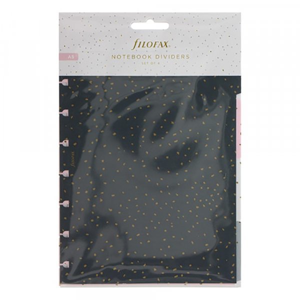 Index pour carnet Filofax - A5 Confetti