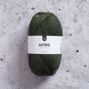 Astrid 50g - Vert olive foncé Astrid 50g - Vert olive foncé