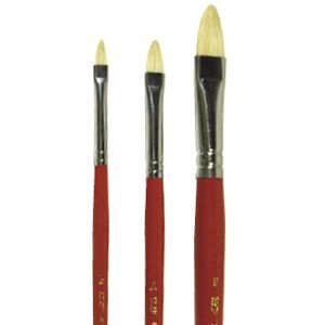 Pinceau Filbert - plat