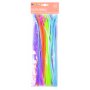 Cure-pipe couleurs pastel 50 pcs � 6 mm