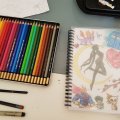 Image client Stylo aquarelle Mondeluz - Boite métal 24 stylos