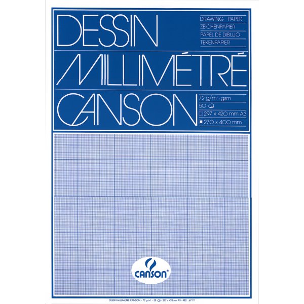 Papier millimtr 72g