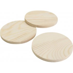 Sous-verres/plateaux en verre en bois - 12 x 5 pcs Sous-verres/plateaux en verre en bois - 12 x 5 pcs