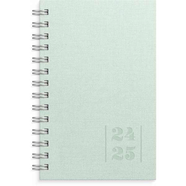 Calendrier 24/25 Compact - Textile vert