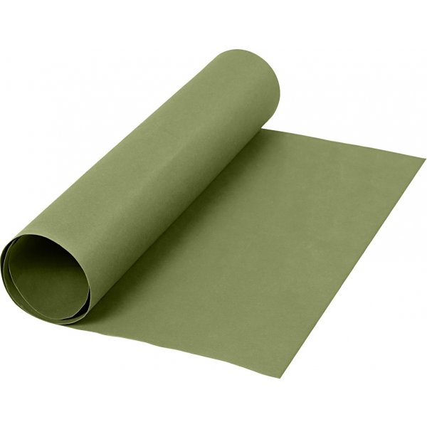 Papier cuir - vert - uni - 1 m Papier cuir - vert - uni - 1 m
