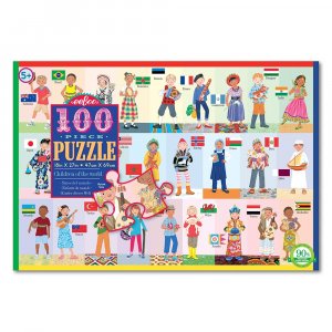 Puzzle 100 pièces - Les enfants et le monde Puzzle 100 pièces - Les enfants et le monde