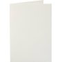 Carte - blanc cass - 10,5 x 15 cm - 10 pcs