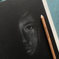 Image client Stylo fusain Cretacolor Sketch - Blanc Moyen