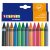 Crayon de cire 12 pices pais