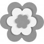 Perforateurs couche sur couche - Fleur - 3 pcs