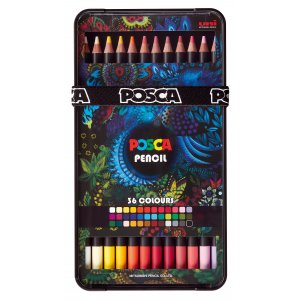 Posca KPE-200 - Crayons à l'huile 36 pcs Posca KPE-200 - Crayons à l'huile 36 pcs