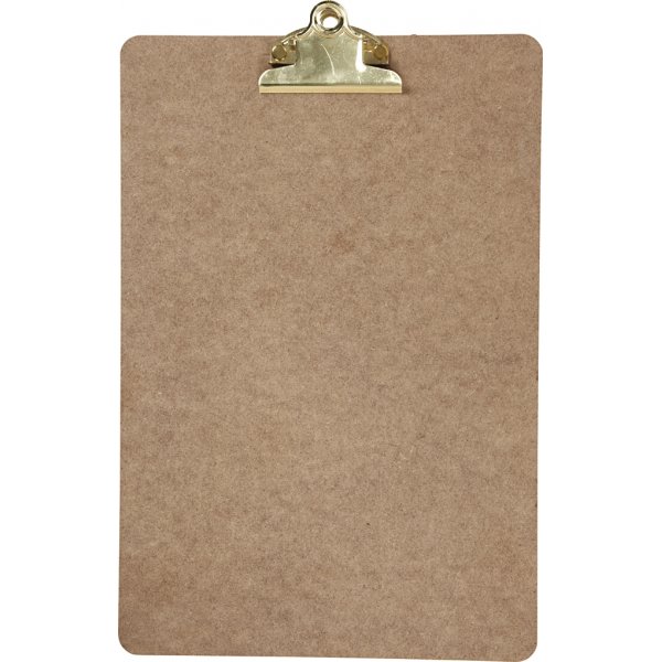 Porte-bloc/bloc  dessin - laiton - A4