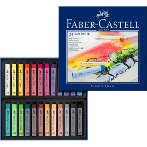 Pastels tendres Goldfaber - 24 Crayons Pastels tendres Goldfaber - 24 Crayons