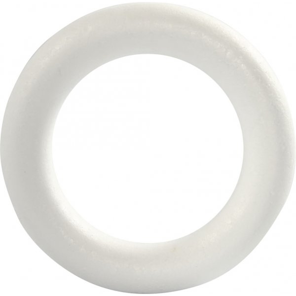 Bague - blanche - 17 cm