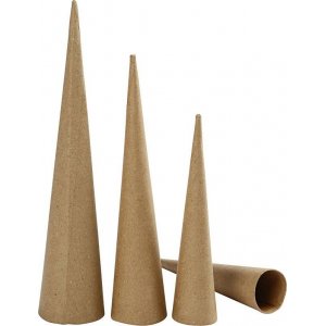 Cônes hauts - Ø4-5-6 cm - 3 pcs Cônes hauts - Ø4-5-6 cm - 3 pcs