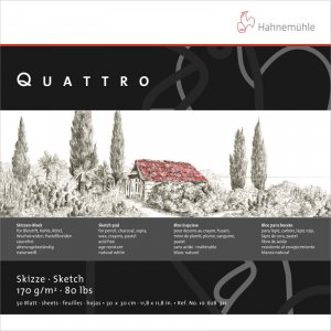 Bloc à dessin Hahnemühle Sketch Quattro 170g Bloc à dessin Hahnemühle Sketch Quattro 170g