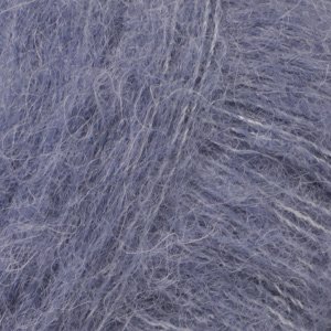 Fil DROPS Brushed Alpaca Silk - 25g - Bleu denim (13) Fil DROPS Brushed Alpaca Silk - 25g - Bleu denim (13)
