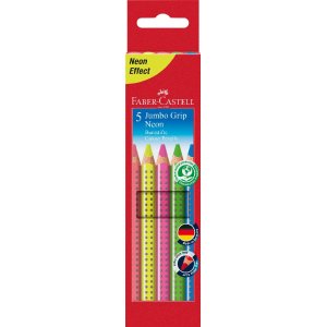 Crayons aquarelle Jumbo Grip - Néon Crayons aquarelle Jumbo Grip - Néon