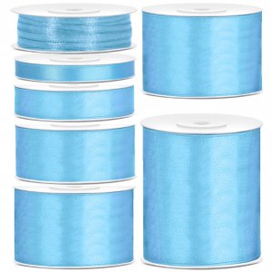 Ruban de satin - Bleu clair - 25 m