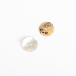 Boutons - Arqués (blanc) - Différentes tailles Boutons - Arqués (blanc) - Différentes tailles