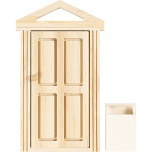Porte battante et boîte aux lettres Porte battante et boîte aux lettres