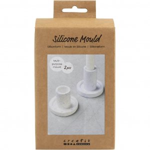 Moule en silicone - Bougeoirs 2 pièces Moule en silicone - Bougeoirs 2 pièces
