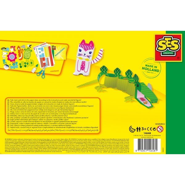 Artisanat - bandes de papier