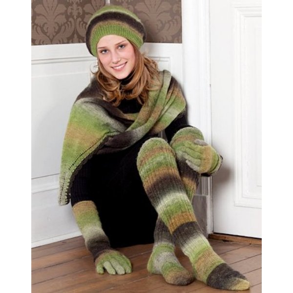 Patron tricot - Chle, bonnet, mitaines et chaussettes longues