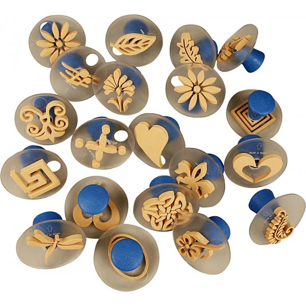 Tampons en mousse avec poignes - 20 pcs