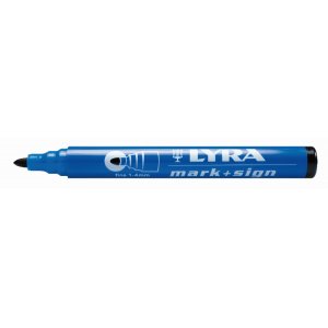 Marqueur permanent Mark&Sign 1-4 mm - Noir Marqueur permanent Mark&Sign 1-4 mm - Noir