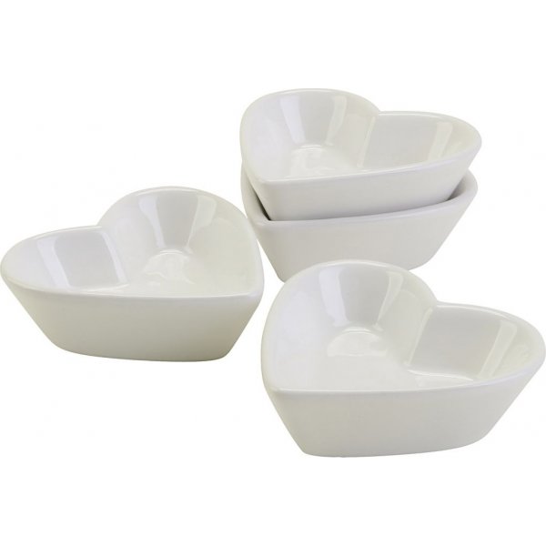 Bols en forme de coeur - 12 pcs