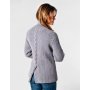 Patron tricot - Cardigan tricot mousse en fil double