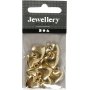 Coeurs - plaqu or - 10 pcs