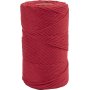 Fil macram - rouge - 2 mm - 198 m