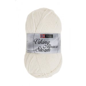 Fil Viking Alpaca Storm 50g - Naturel (502) Fil Viking Alpaca Storm 50g - Naturel (502)