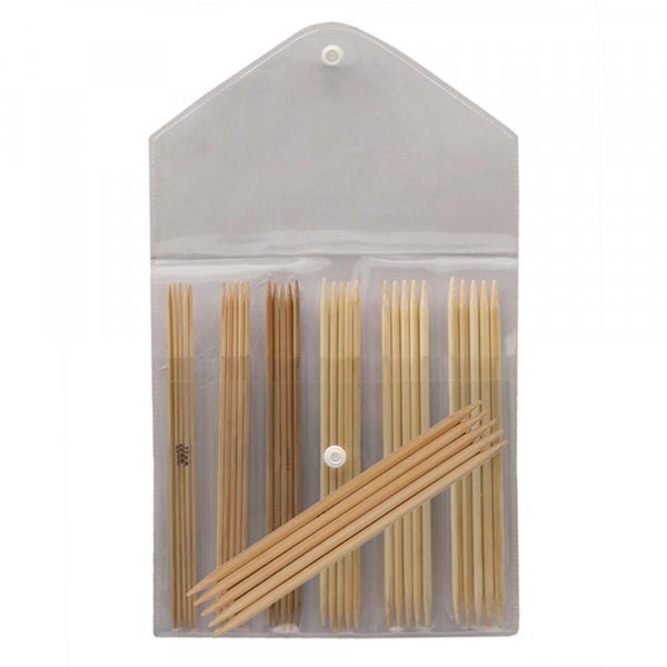 Set  tricoter Bambou - Aiguilles doubles pointes 20 cm