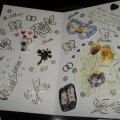 Image client Peel offs - Petites fleurs Dor�