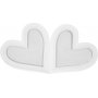 Cadres TeaCH Me Heart - blanc - 16 pcs