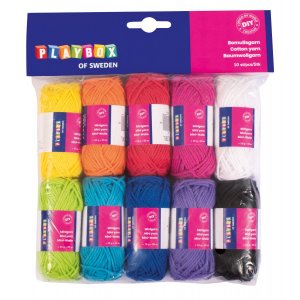 Mini fil Coton - 10x10g Mini fil Coton - 10x10g