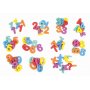 Chiffres magntiques de diffrentes couleurs 72 pcs