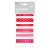 M�lange de rubans de satin - 6 pcs