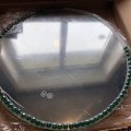 Image client Boules de verre scintillantes 18 - 20 mm - vertes 100 g / 20 pcs.