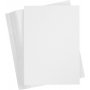 Carton color - blanc - A4 - 250 g - 100 feuilles