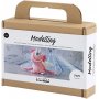 Mini kit de modelage DIY, rose clair, Monster Sally